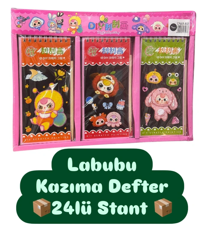 LABUBU  KAZIMA TREND MODEL / 24LÜ PAKET